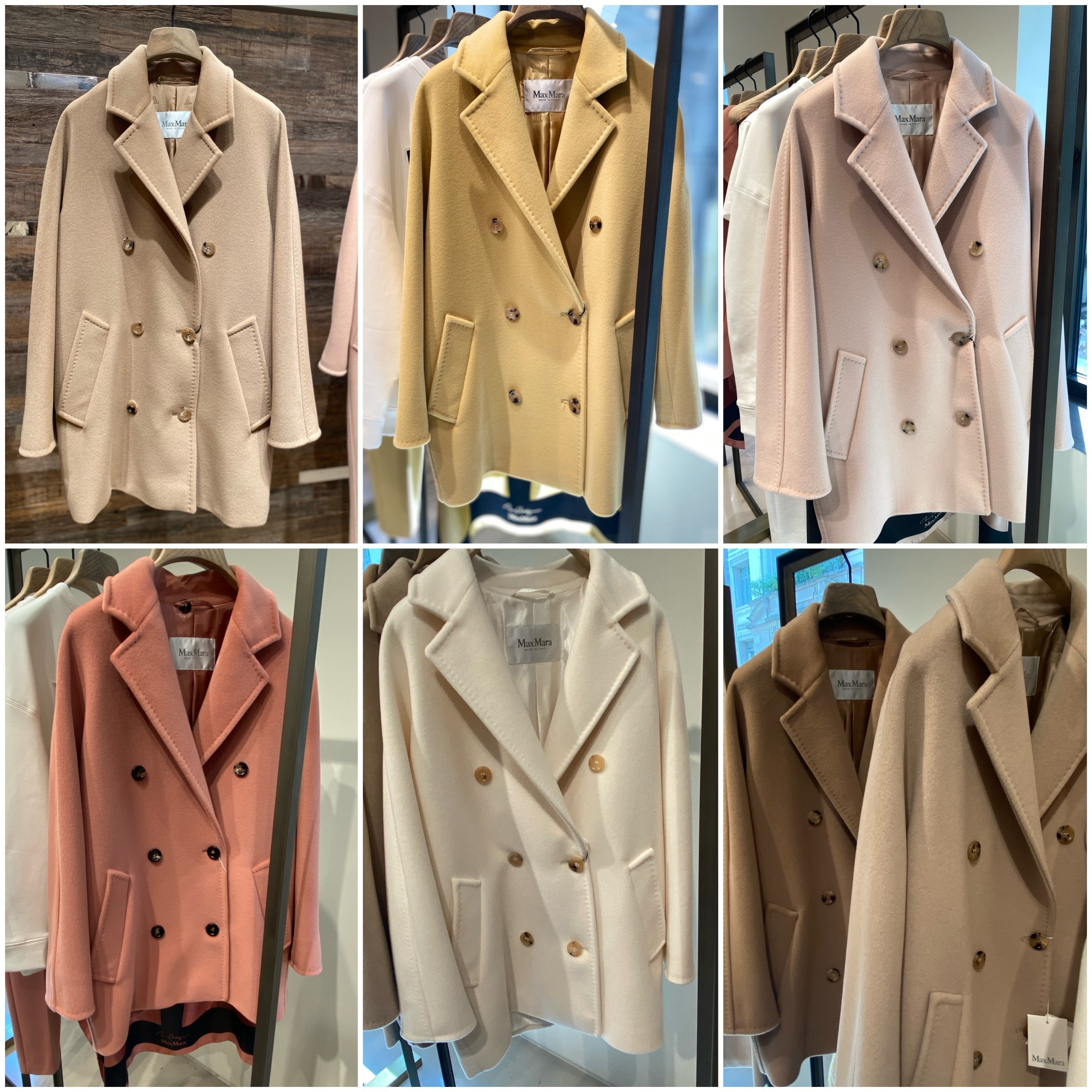 MaxMara【入手困難101801 Short Icon Coat☆ショートタイプ 全色 (Max