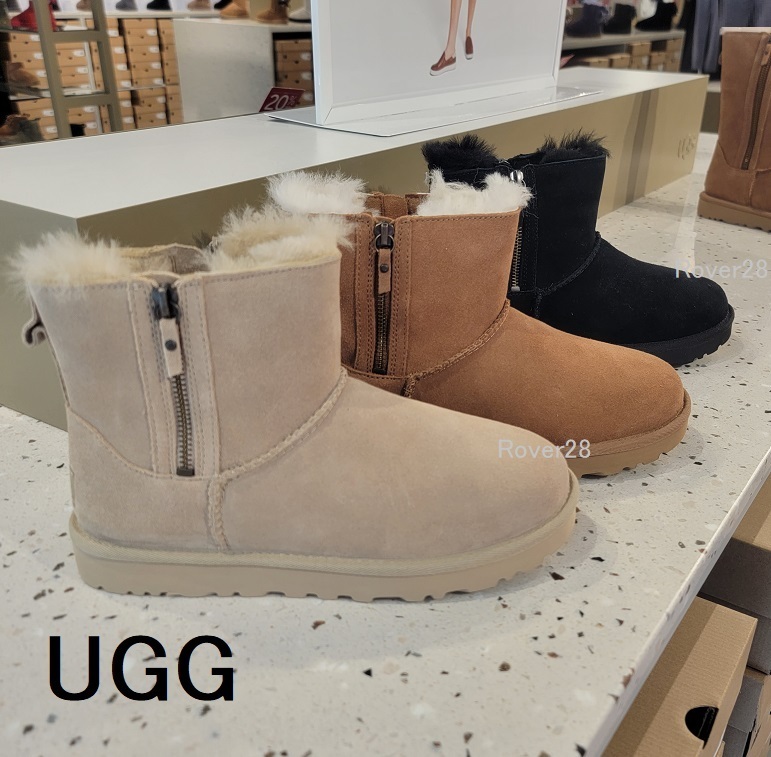 セール】 UGG ☆ Mini double Zip ☆ クラッシック ミニ＆ Zip (UGG