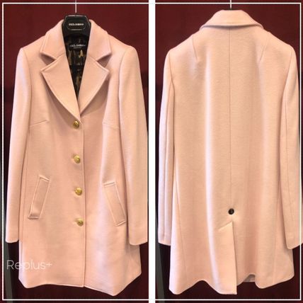 ピンク系 Dolce & Gabbana(ドルチェ&ガッバーナ) コート(レディース