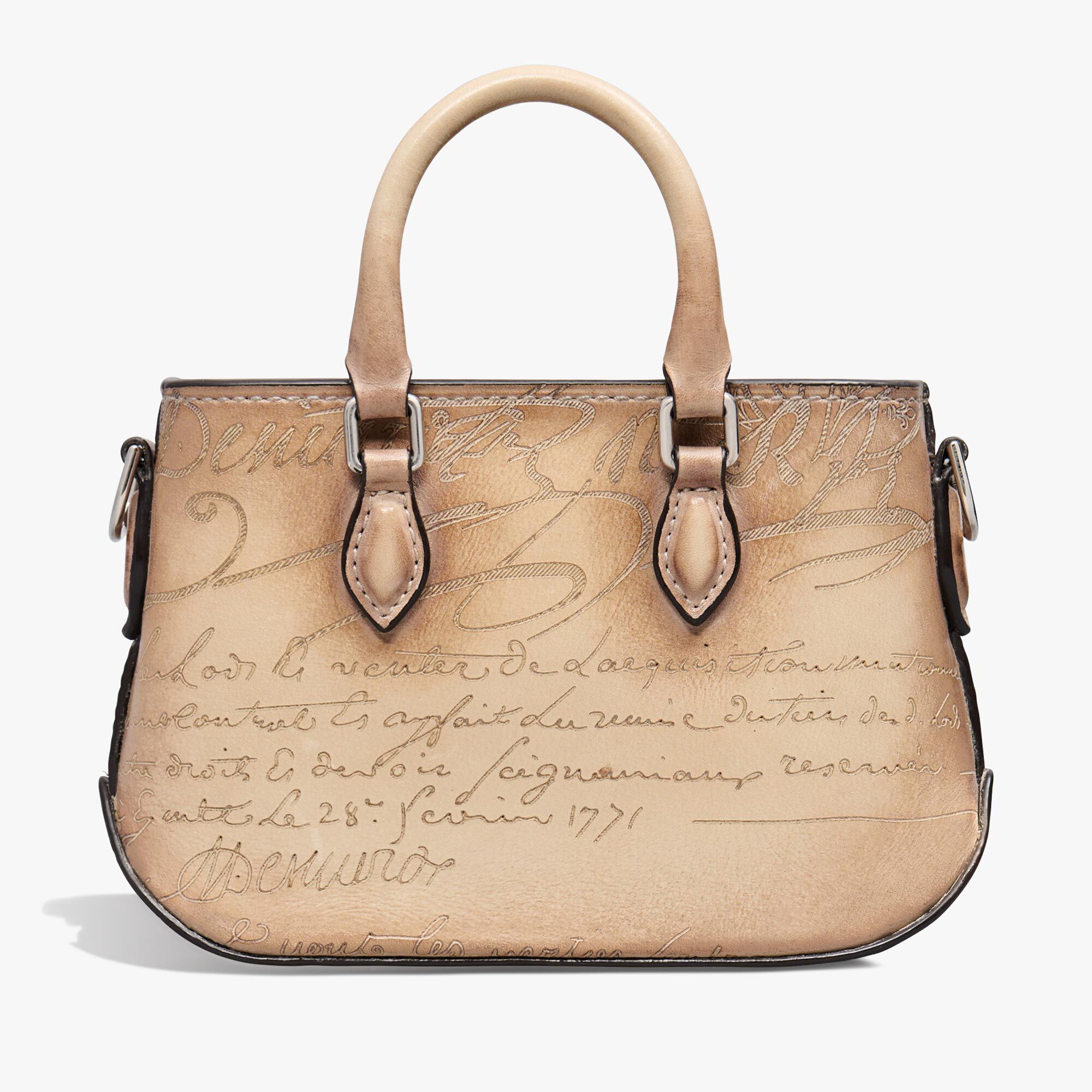 BERLUTI】トゥジュール ナノ スクリットレザー ポーチ (Berluti