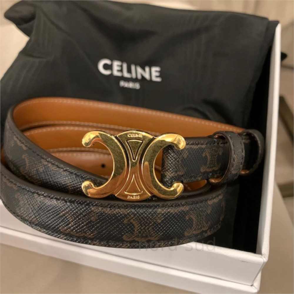 CELINE 【トリオンフ】スモール ベルト ミディアム ウエスト (CELINE
