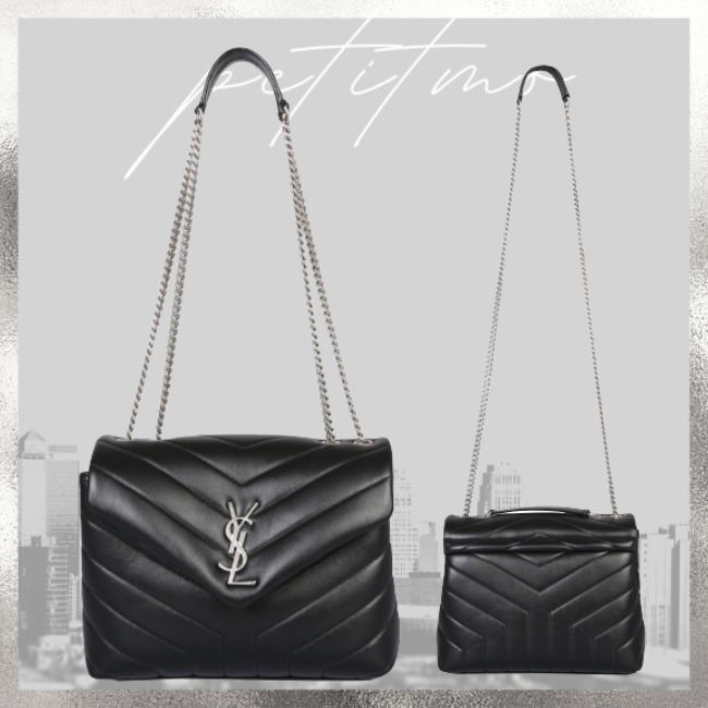 サンローラン ルル スモール キルティングレザー ブラック (Saint