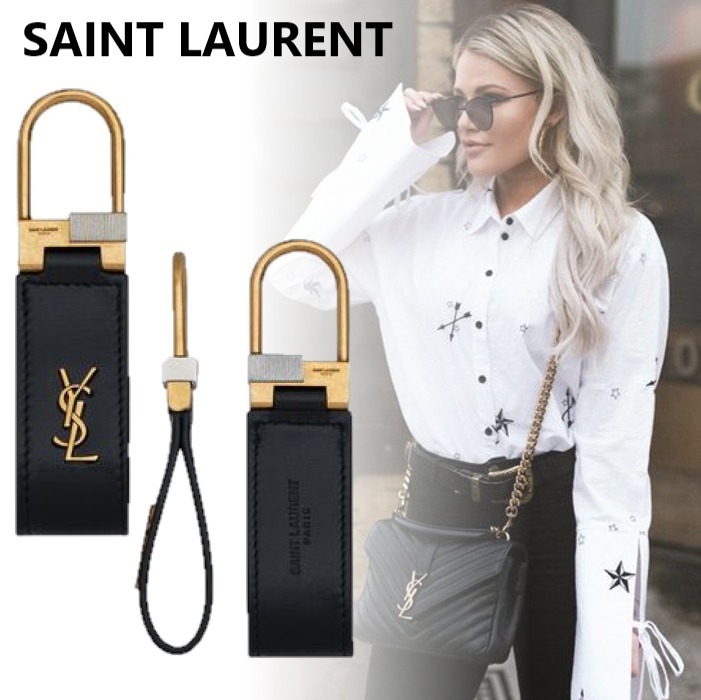 国内直営**SAINT LAURENT** カサンドラ キーリング Giftにも♪ (Saint