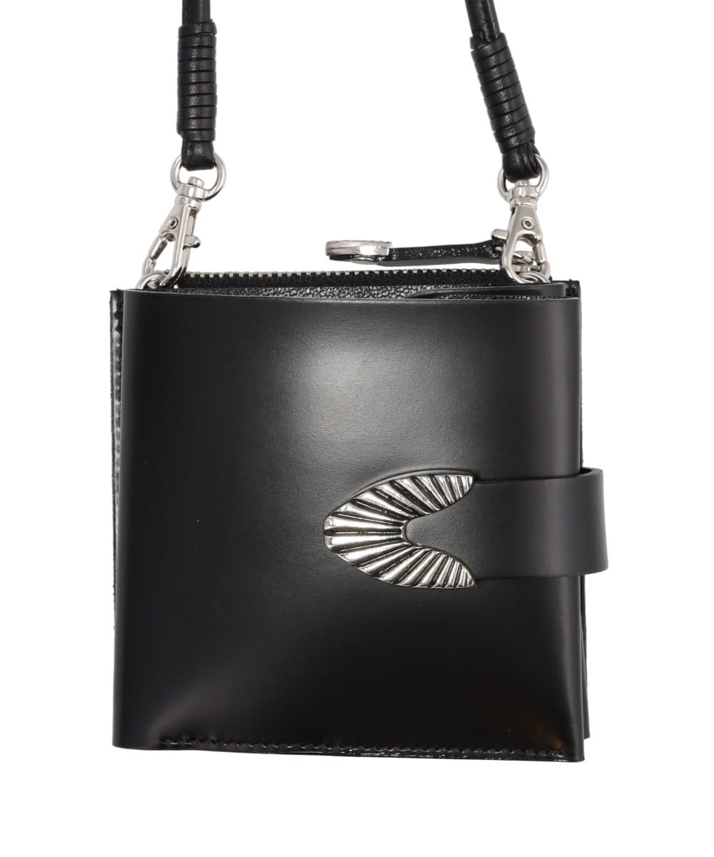 TOGA] レザー ショルダーウォレット 2色 (TOGA/折りたたみ財布