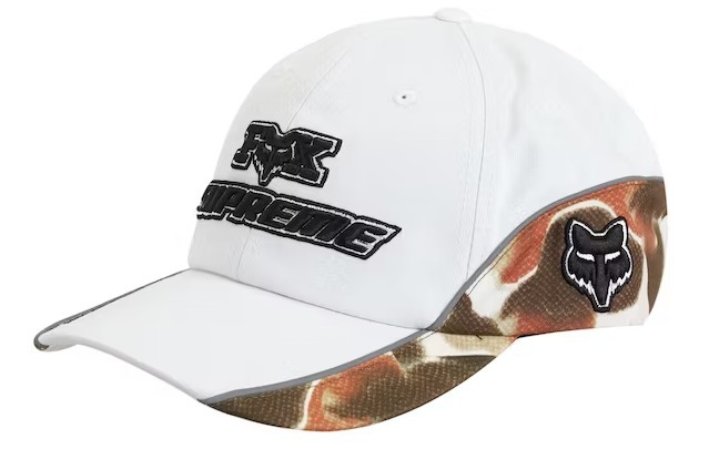 Supreme x Fox Racing☆洗練された芸術☆話題のコラボキャップ