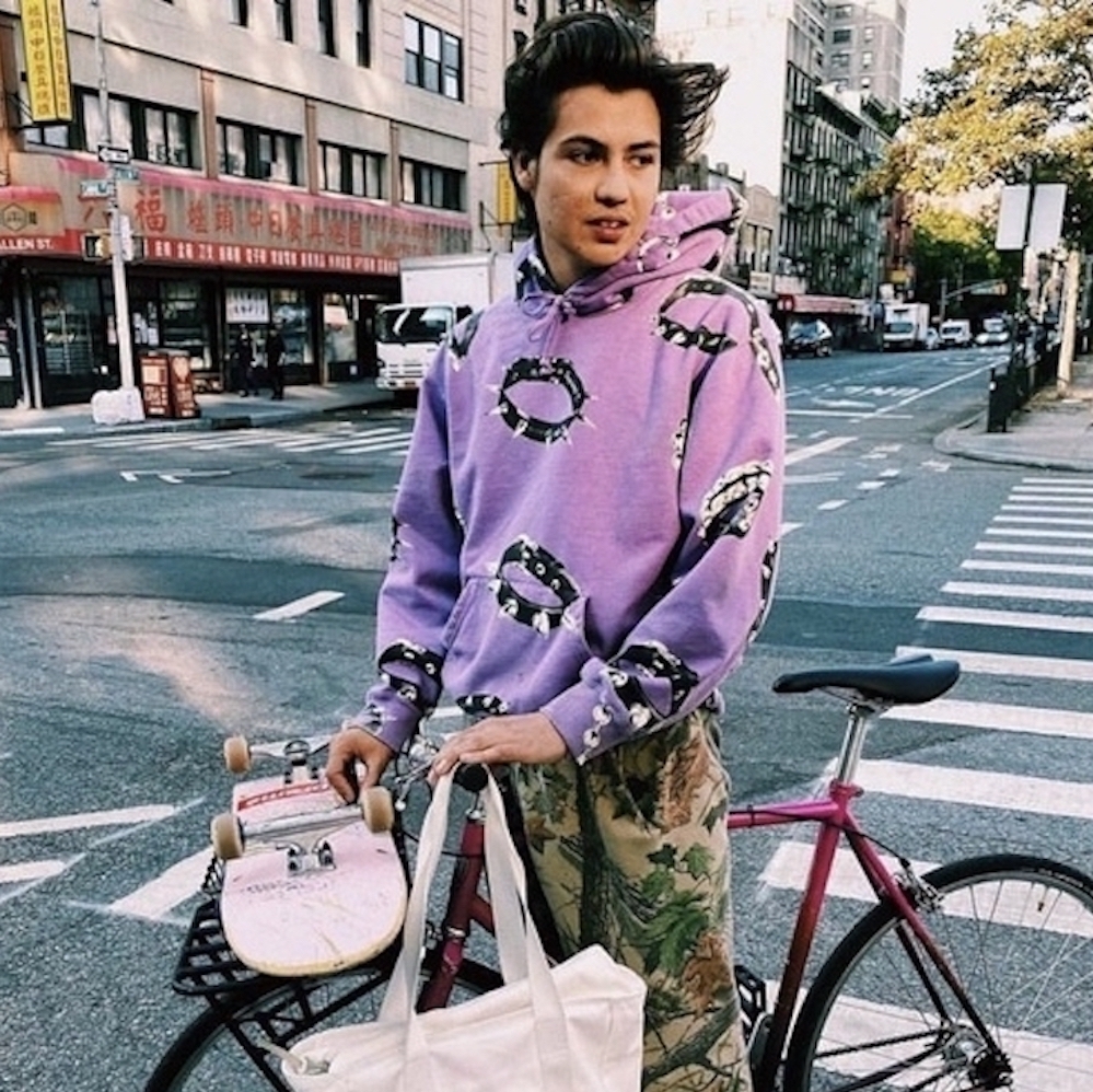 ☆キムタク着用モデル☆木村拓哉 首輪柄 フーディ FW2020 (Supreme