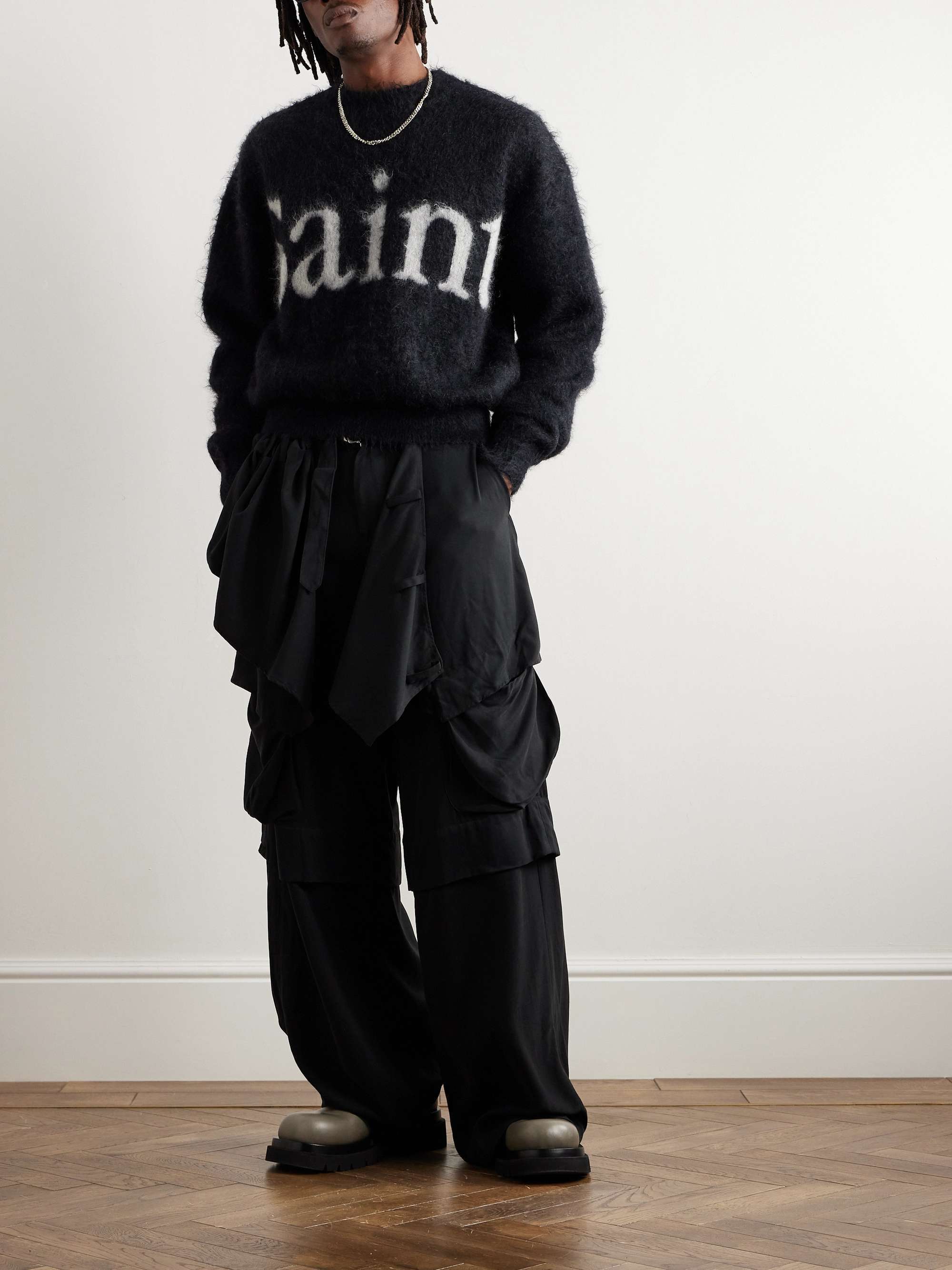 ☆BTSジミン愛用☆売切間近！Saint Mxxxxxx クルーネックニット (Saint