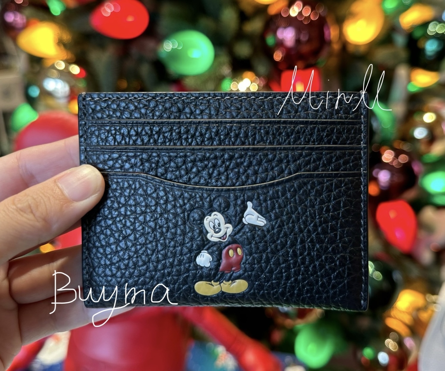 COACH】Disney100 レトロミッキー＆フレンズ カードケース (Coach