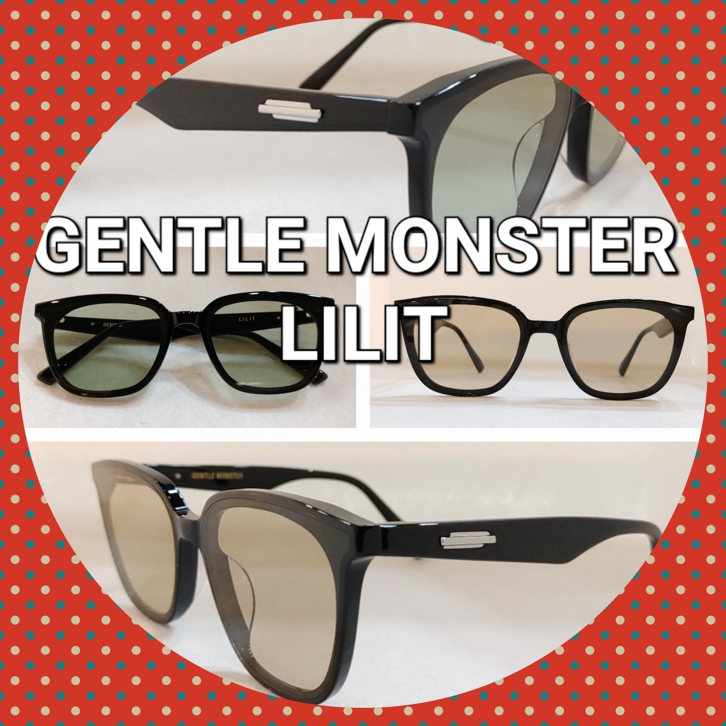 ☆韓国最高ブランド☆ ジェントルモンスター LILIT サングラス (Gentle