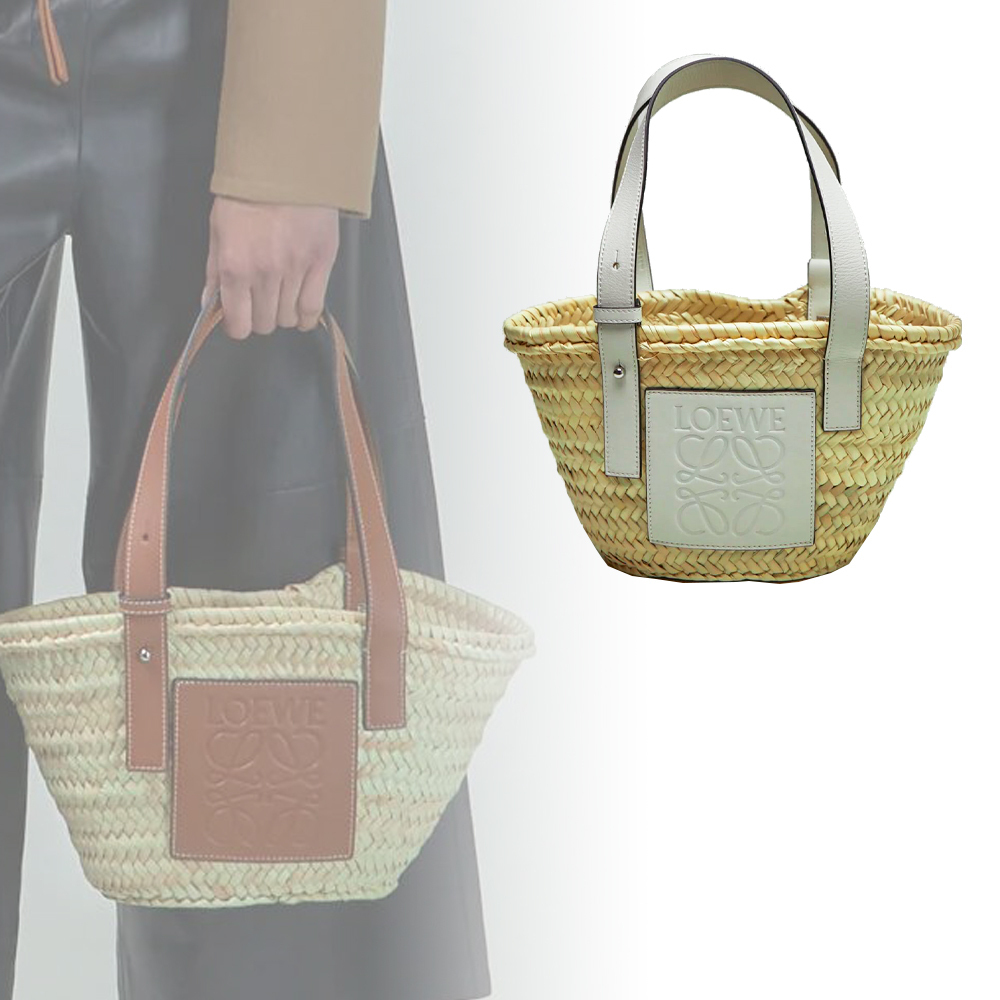 LOEWE】SS24 スモール バスケットバッグ Natural 送料関税込 (LOEWE