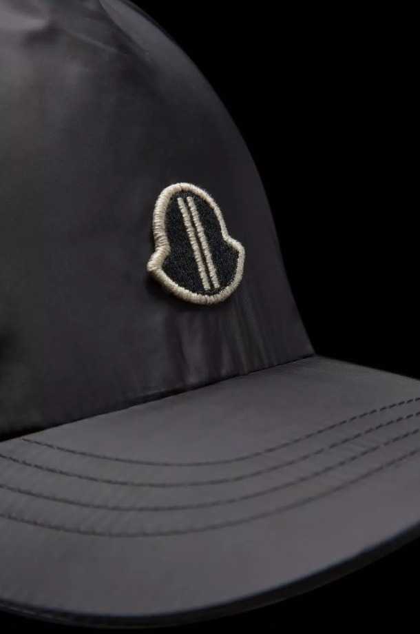 MONCLER×RICK OWENS 2023/24秋冬新作 ベースボールキャップ (MONCLER
