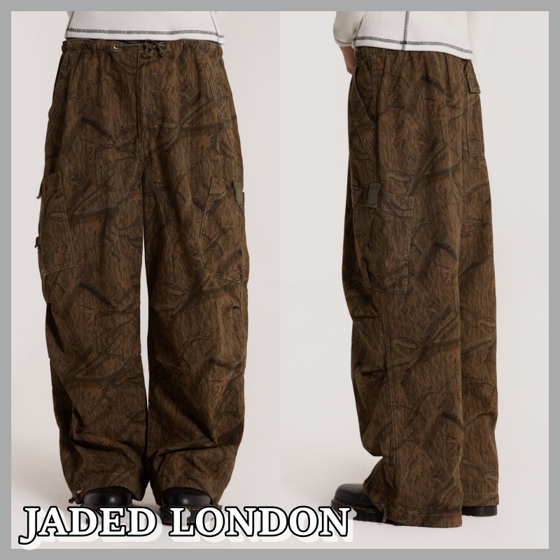 JADED LONDON】Forest Camo Parachute Pants(送料込み) (JADED LONDON
