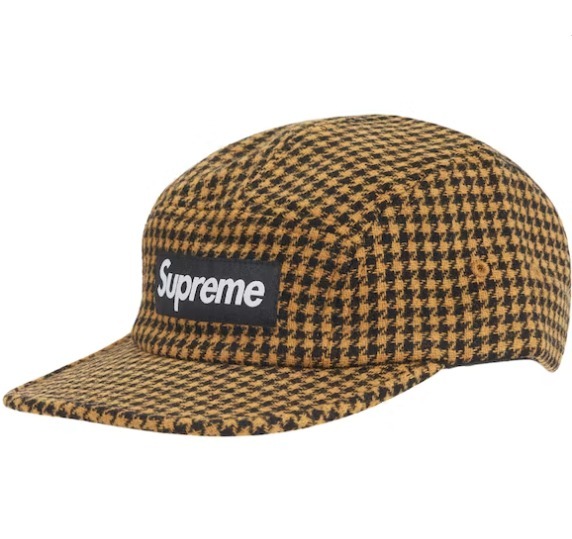 ☆Supreme☆洗練された芸術☆おしゃれなウールチェックキャップ