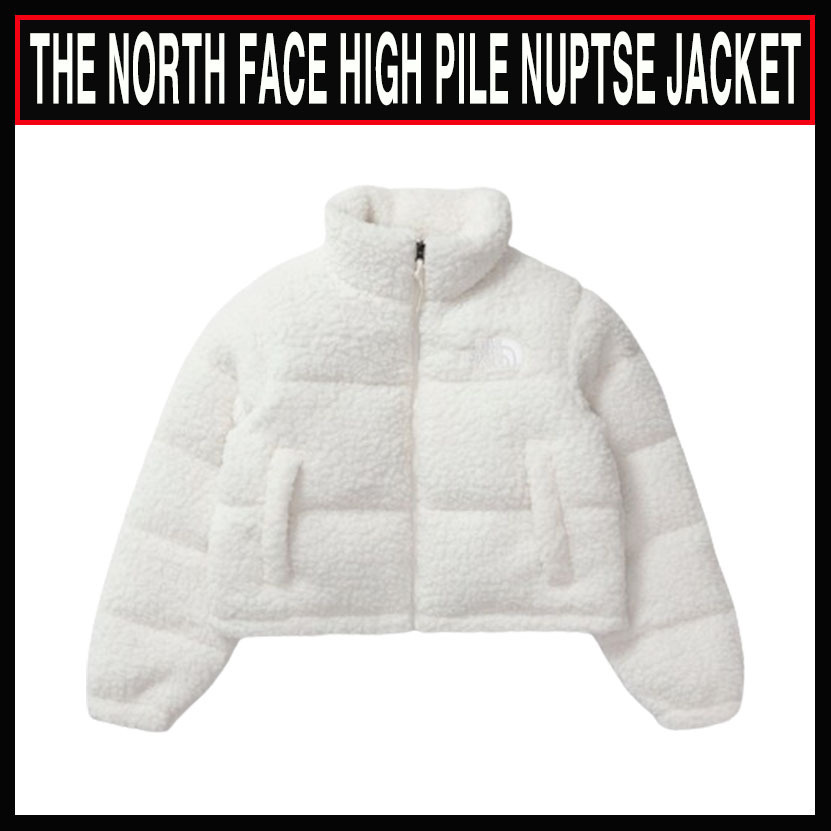 THE NORTH FACE】 HIGH PILE NUPTSE JACKET GARDENIA WHITE (THE NORTH