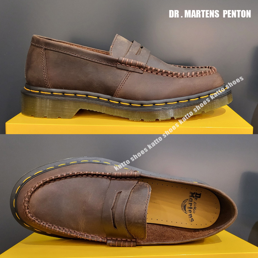 Dr Martens☆PENTON☆DARK BROWN CRAZY HORSE☆兼用 (Dr.Martens