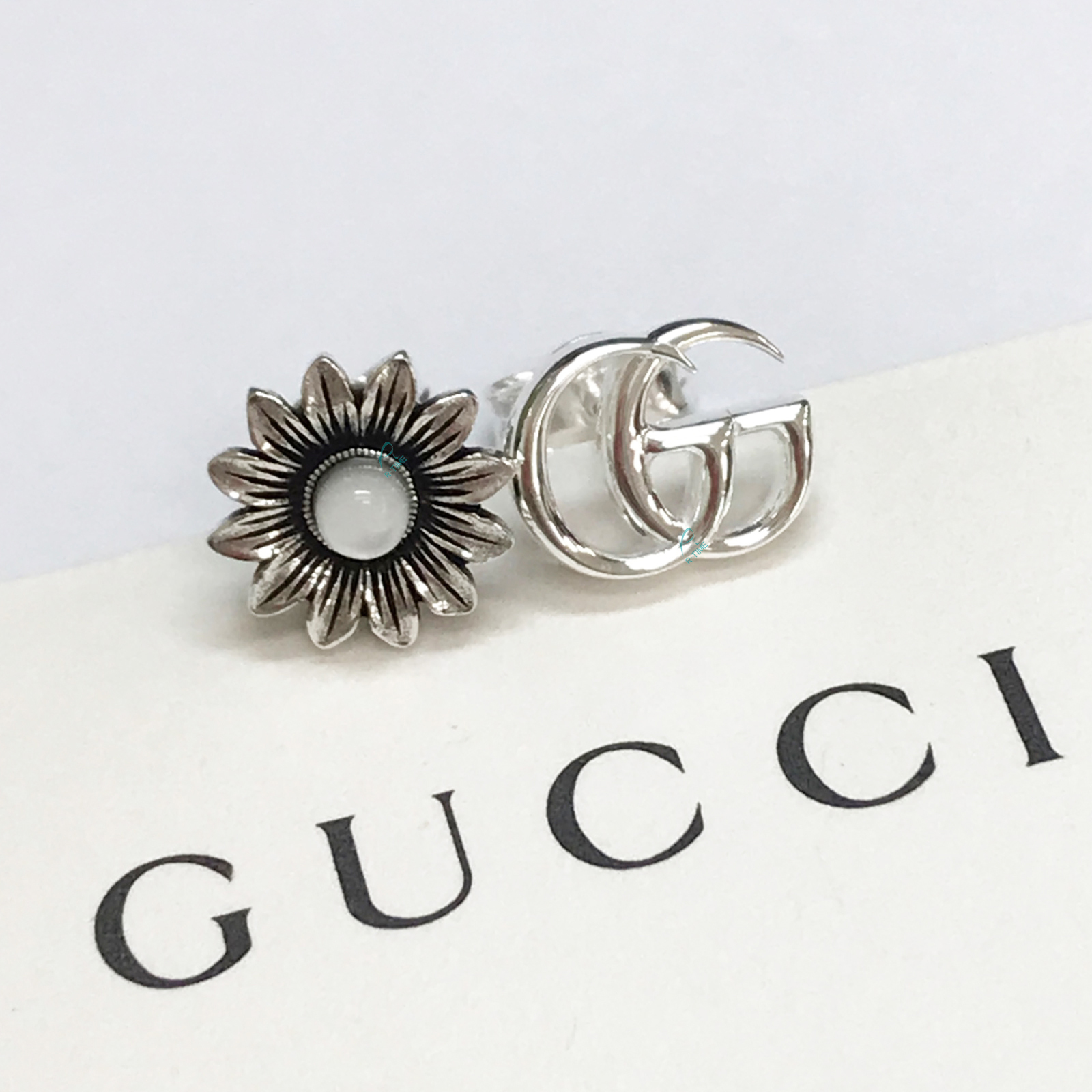 GUCCI グッチ ダブルG フラワー スタッズ ピアス (GUCCI/ピアス