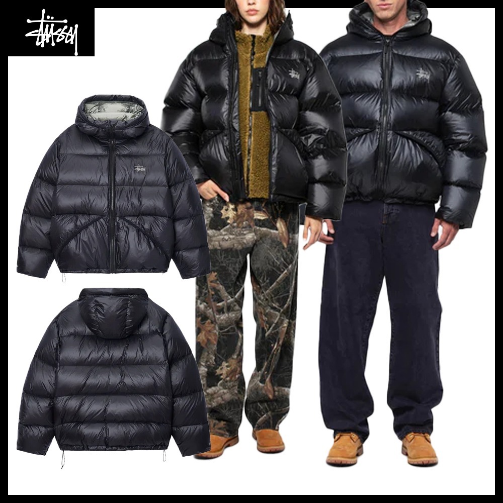 ☆Stussy☆DOWN PARKA MICRO RIPSTOP☆男女共用☆ (STUSSY/ダウン