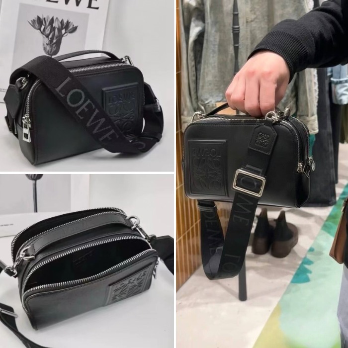 ☆Loewe☆カメラ クロスボディバッグ ミニ（サテンカーフ） (LOEWE