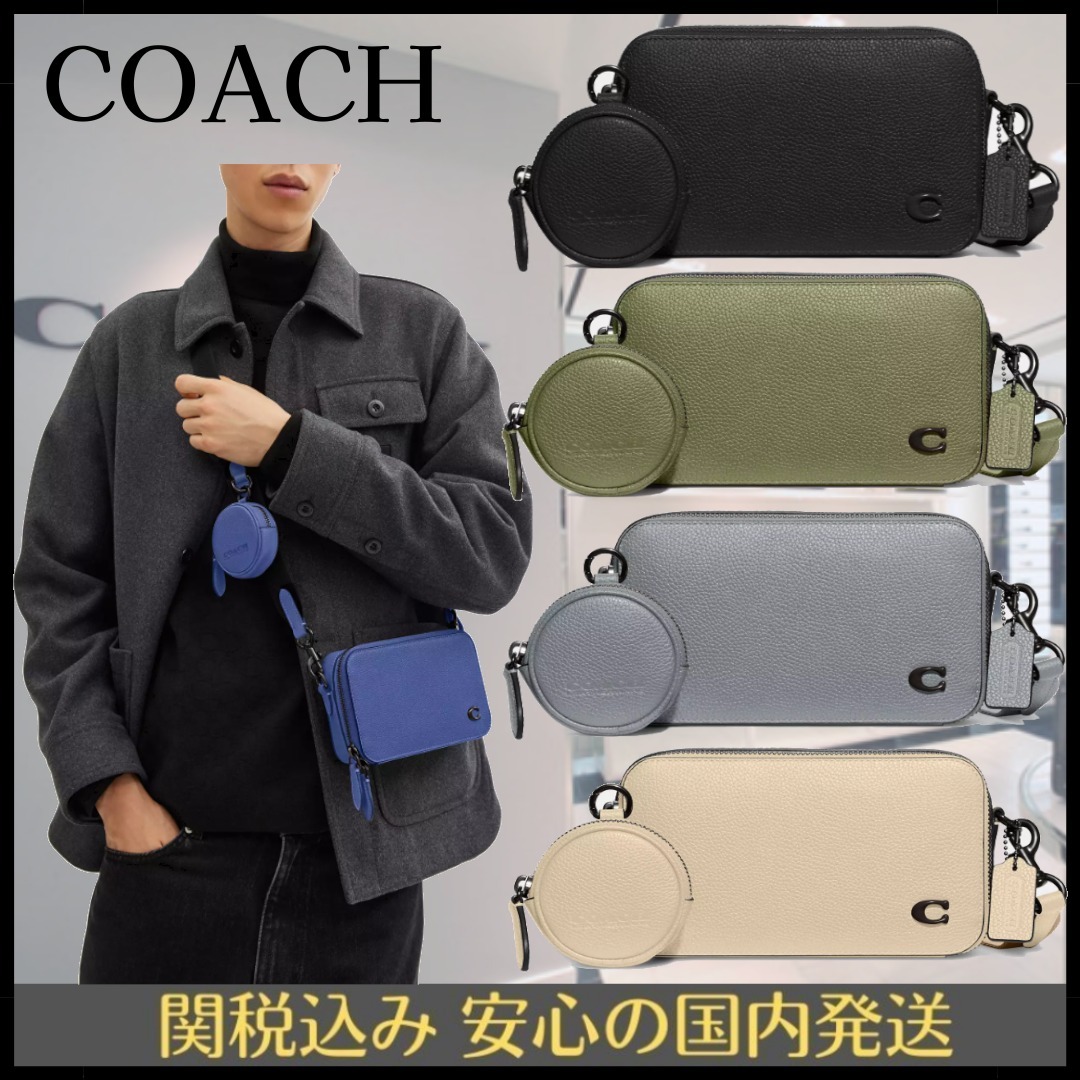 すぐ届く【COACH】チャーター スリム クロスボディ (Coach/ショルダー