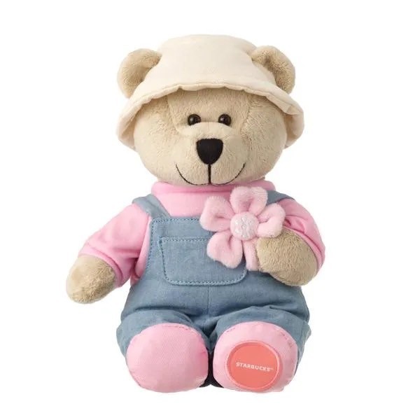 スターバックス スタバ海外台湾 2024桜ベアリスタ ぬいぐるみ