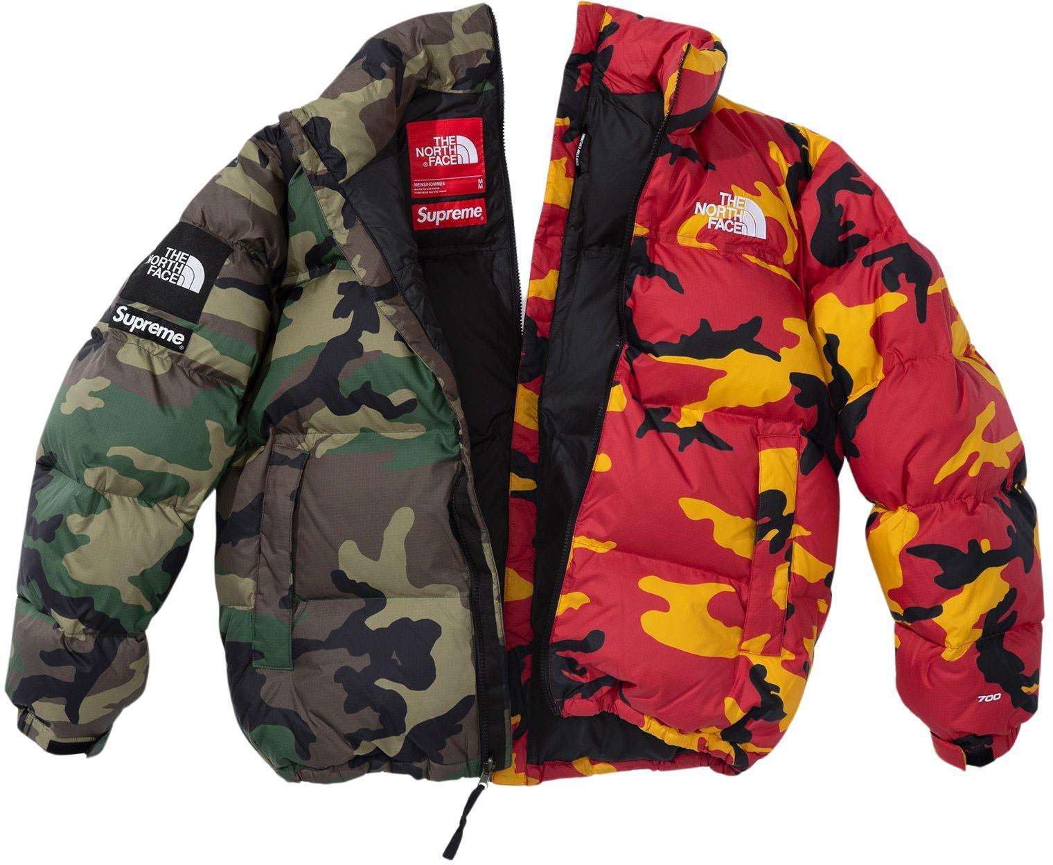 SS24 Supreme The North Face Split Nuptse Jacket - ヌプシ (Supreme