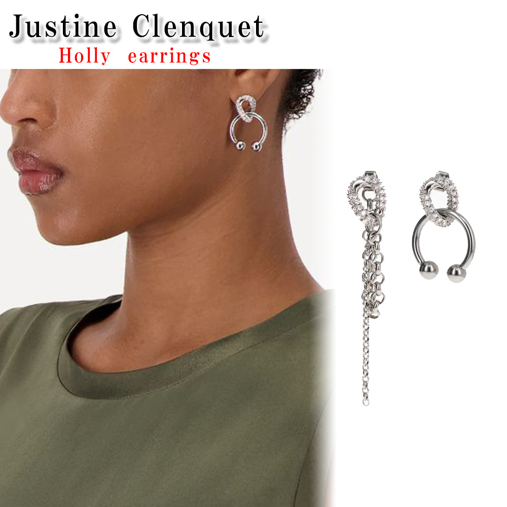 ジュスティーヌクランケ JustineClenquet Holly earrings ピアス