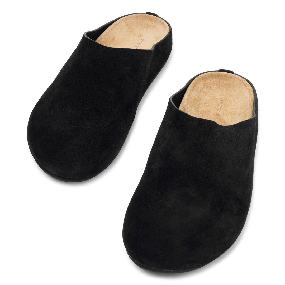 THE ROW（ザ・ロウ）Hugo Slide ブラックスエード (The Row/サンダル