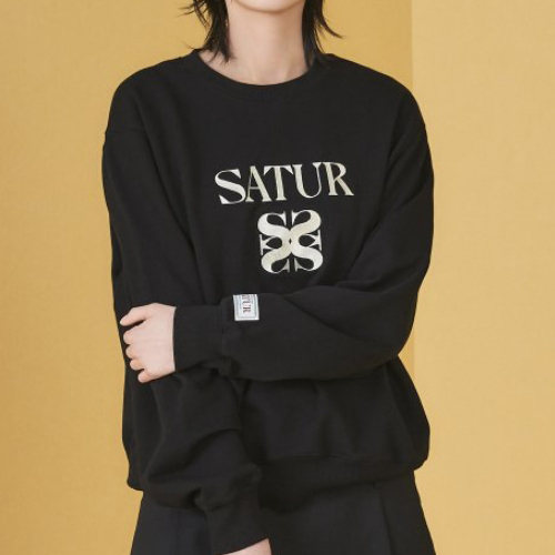 ☆2024SS新作☆SATUR☆Classic Logo Sweatshirts (SATUR/スウェット