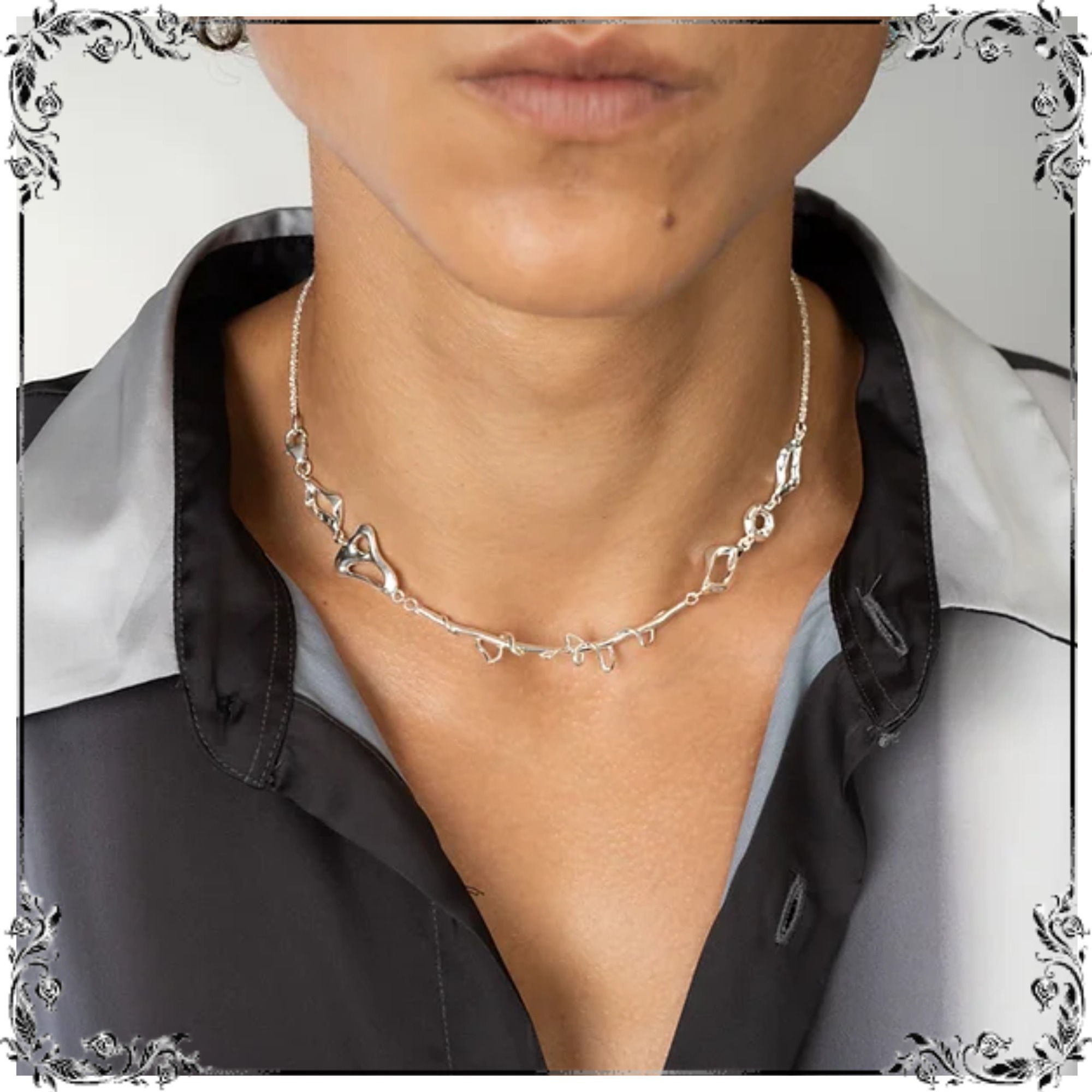 YOSTER Cryptic Mind ネックレス Gold/Silver ○関税送料無料