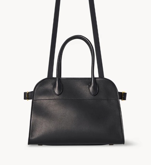 THEROW ソフト マルゴー 10 レザー バッグ ブラック 黒 (The Row