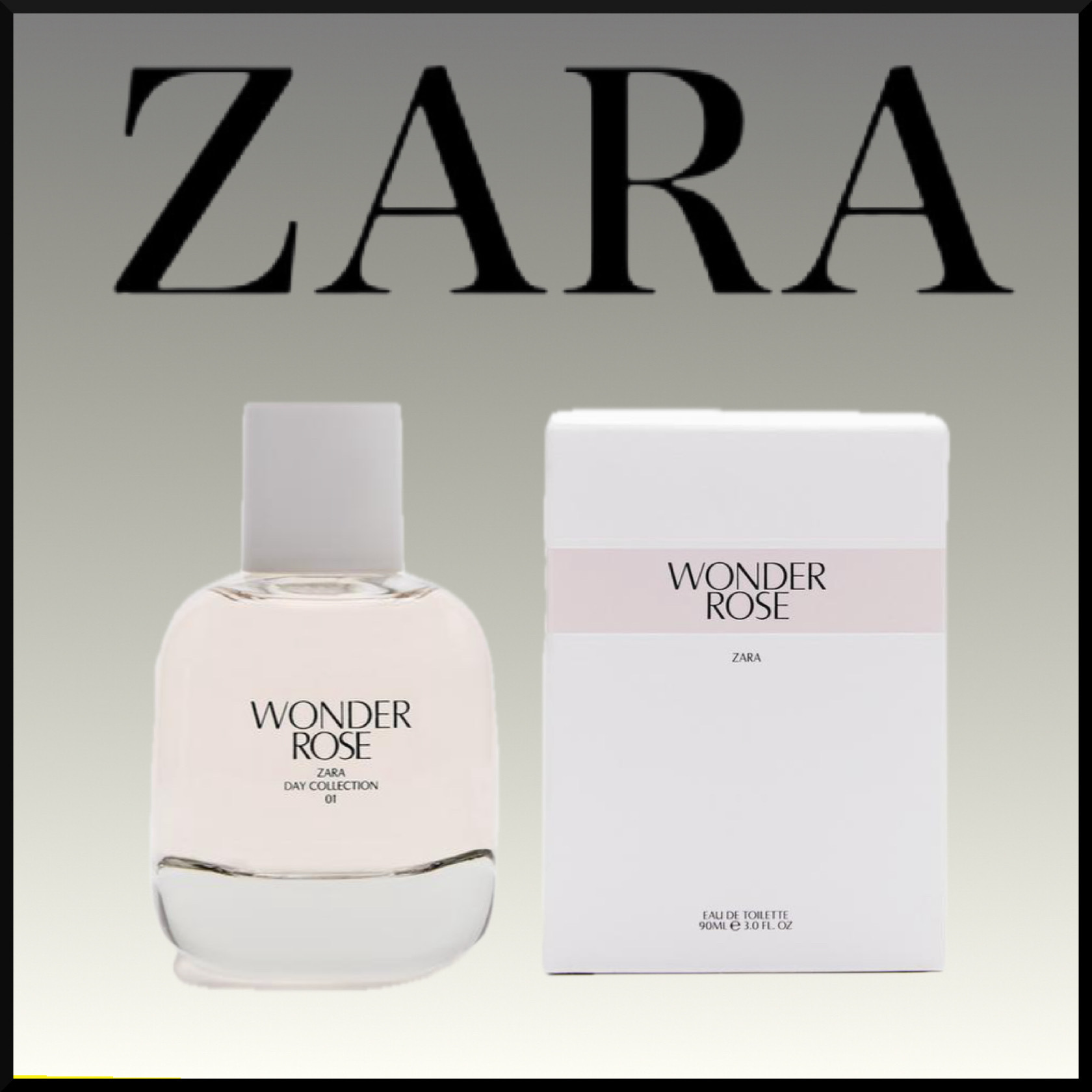 フェミニン☆ ZARA WONDER ROSE 90ML 香水 上品 フレグランス (ZARA