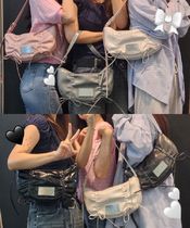 即日発送 [MATIN KIM] HALF SHIRRING RIBBON ROUND BAG 正規品 (Matin