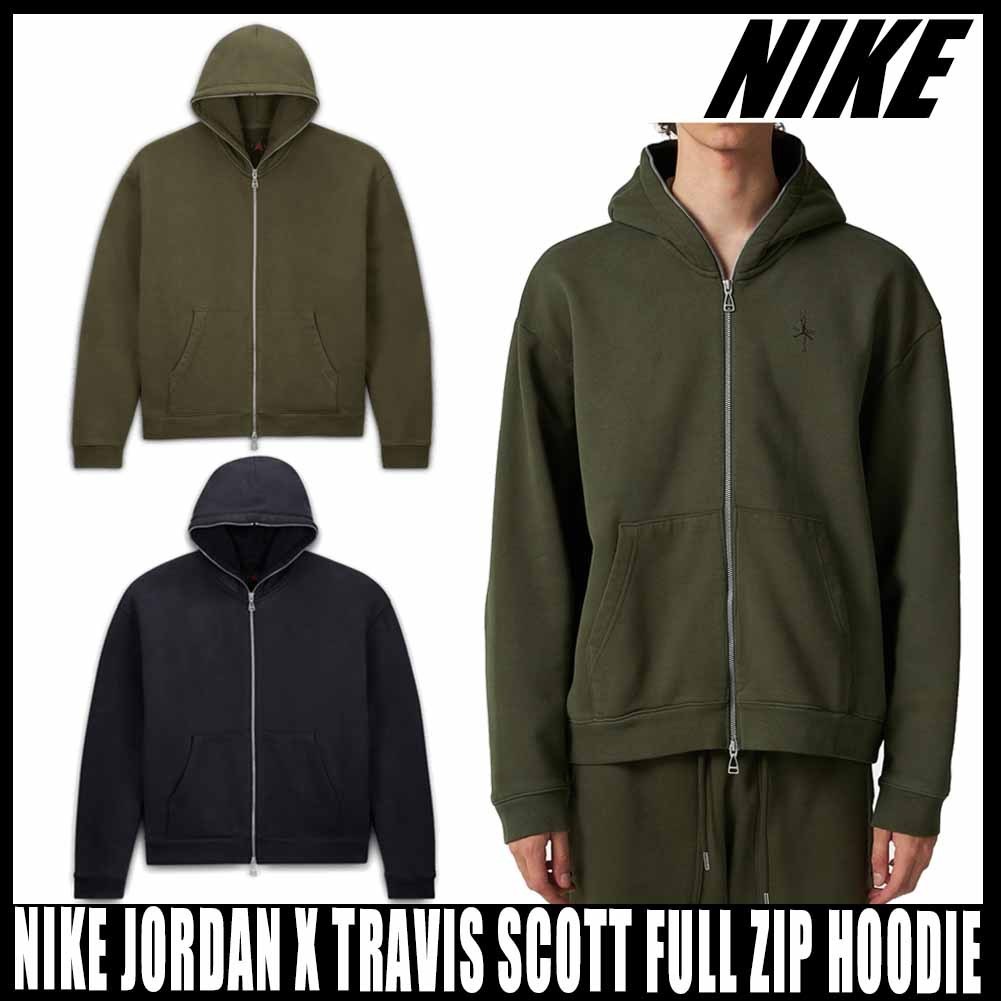 ◇コラボ◇NIKE JORDAN X TRAVIS SCOTT FULL ZIP HOODIE◇人気◇ (Nike