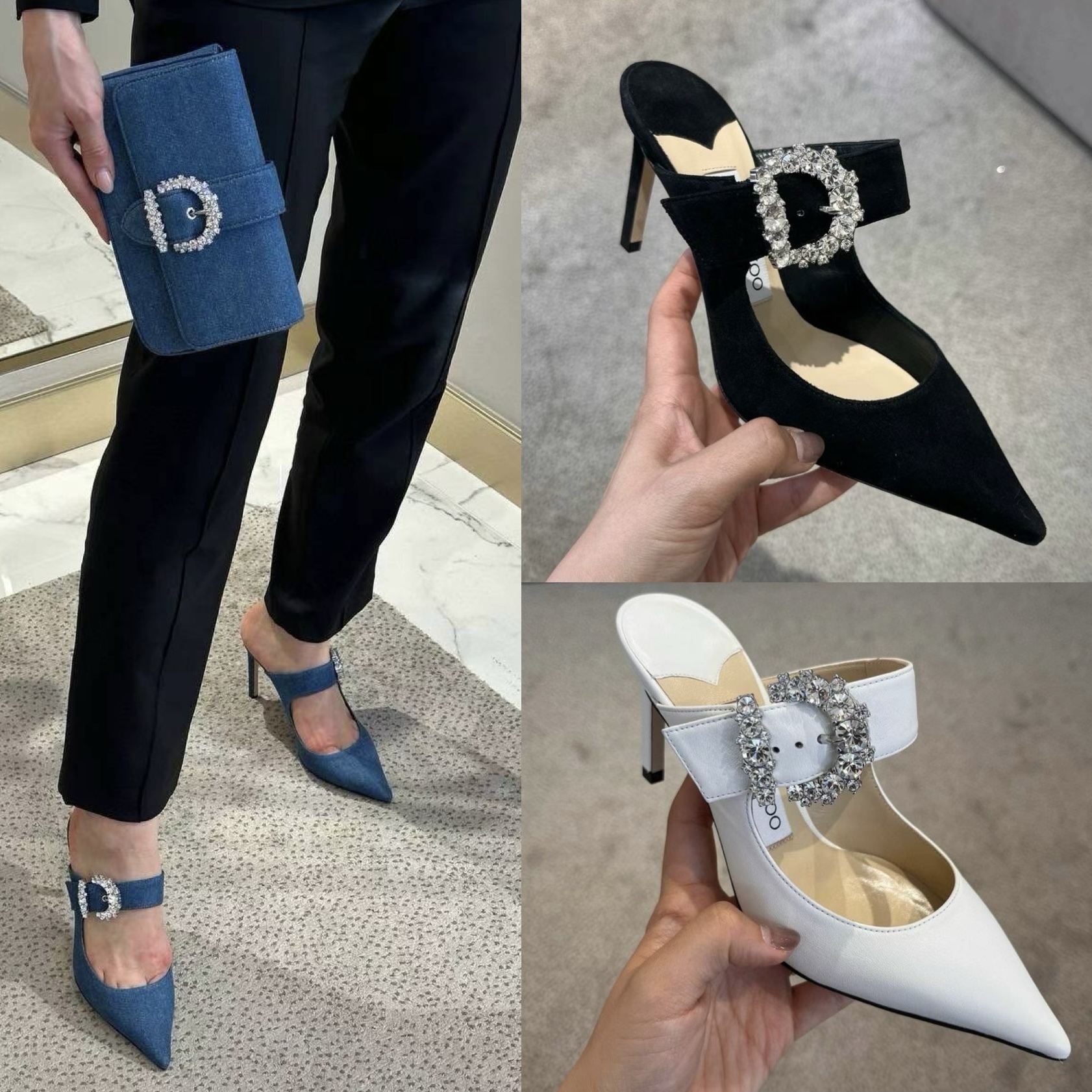 ジミーチュウ Cherisi 8.5 ミュール Jimmy Choo mule (Jimmy Choo