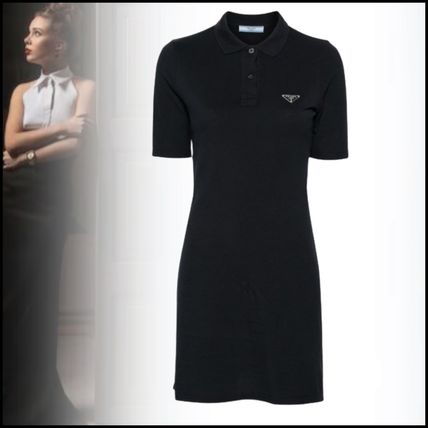 ネイビー（紺）系 PRADA(プラダ) ワンピース(レディース) - ブランド