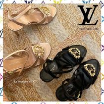 ☆上品スタイルに格上げ♪【ルイヴィトン】ヒール サンダル☆ (Louis