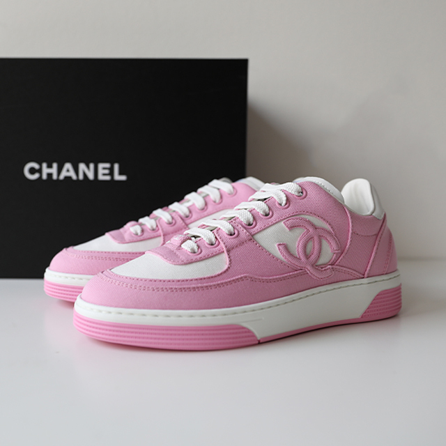 CHANEL】シャネル CC スニーカー ピンク (CHANEL/スニーカー) G45352