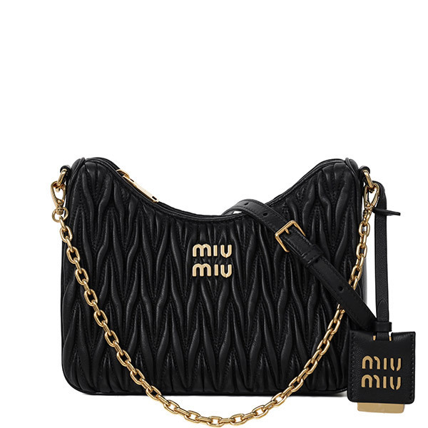 MIU MIU マテラッセレザー ショルダーバッグ (MiuMiu/ショルダーバッグ