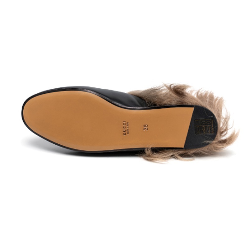 ☆関税込☆GUCCI☆グッチプリンスタウンレザースリッパ☆ (GUCCI