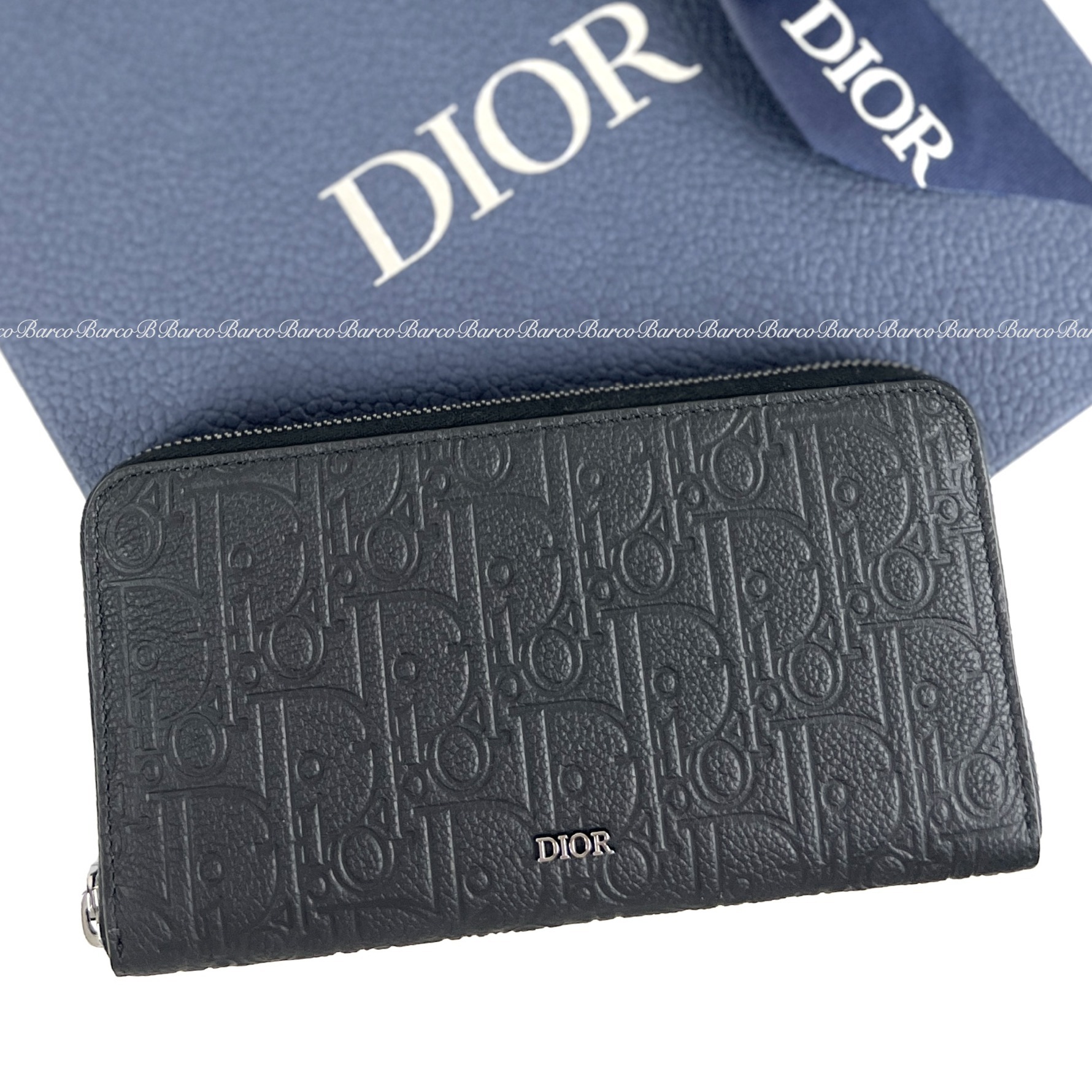 DIOR】ロングジップウォレット☆ディオール グラビティ レザー (Dior