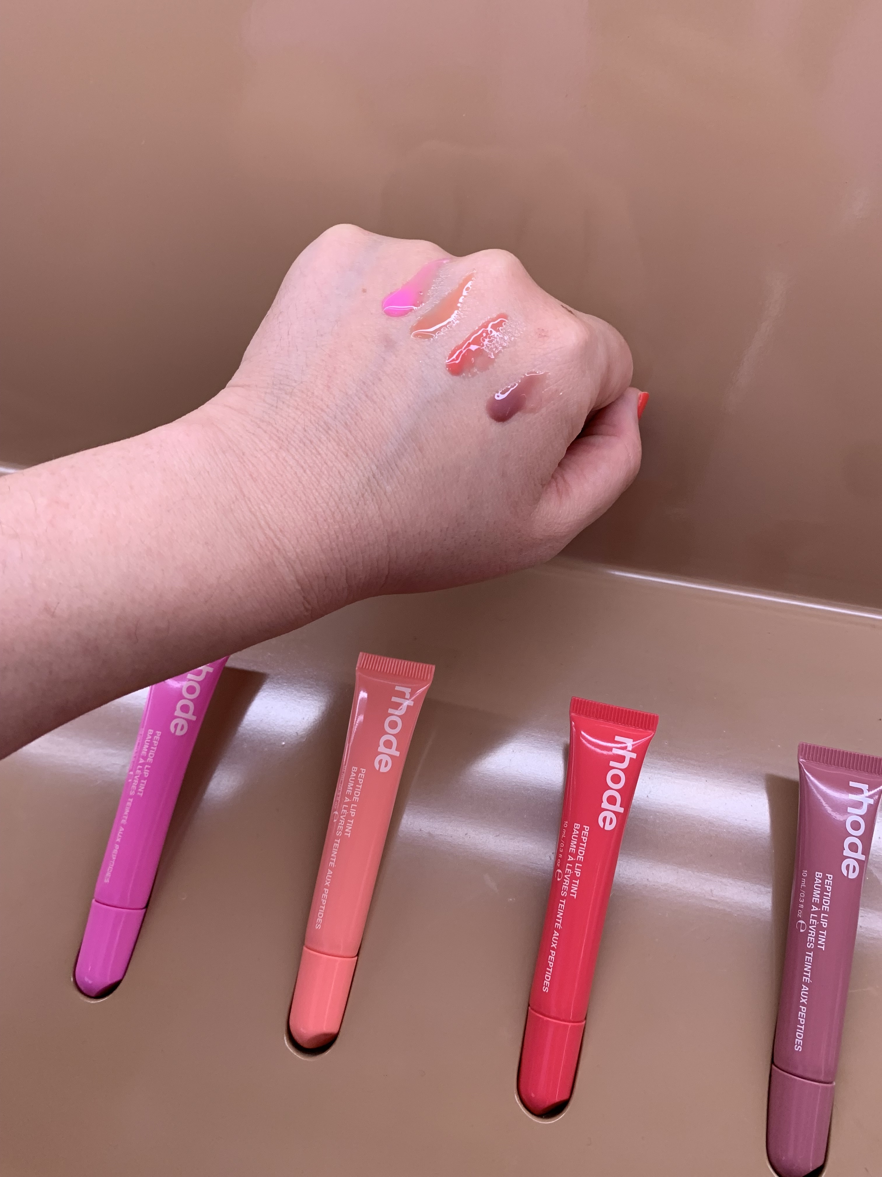 限定カラー登場【rhode】ペプチドリップティント選べる2本セット