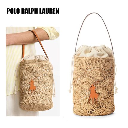POLO RALPH LAUREN(ポロラルフローレン) かごバッグ(レディース