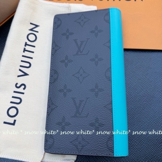 明日着 LV モノグラムエクリプスx限定カラー♪ ブラザ 長財布 (Louis
