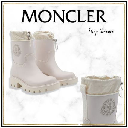 ホワイト（白）系 MONCLER(モンクレール) レインブーツ(レディース
