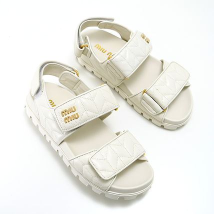 厚底 MiuMiu(ミュウミュウ) サンダル・ミュール(レディース