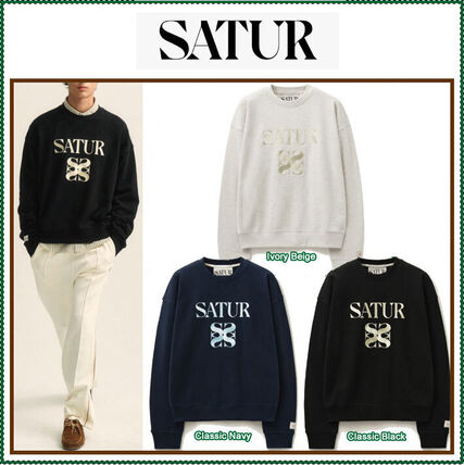SATUR】 Classic Logo Sweatshirt /追跡付 (SATUR/スウェット