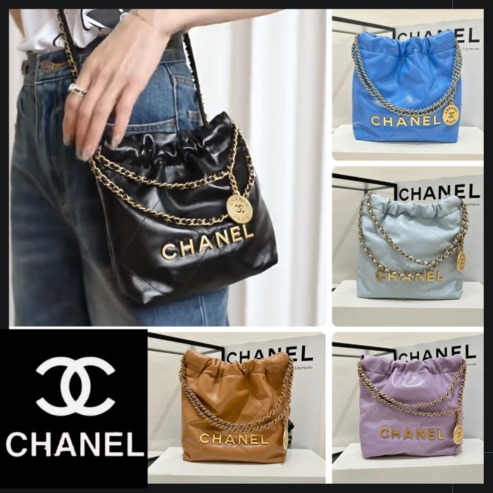☆カラバリ豊富☆肩がけOK CHANEL 22 ミニハンドバッグ (CHANEL