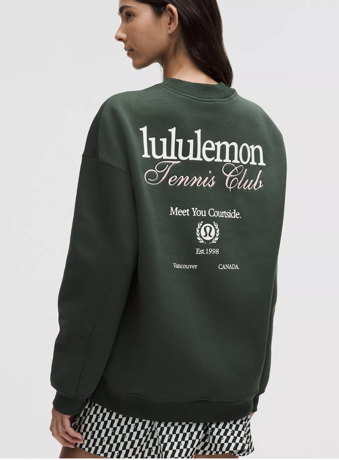 lululemon☆ Tennis Club フリース・スウェットプルオーバー