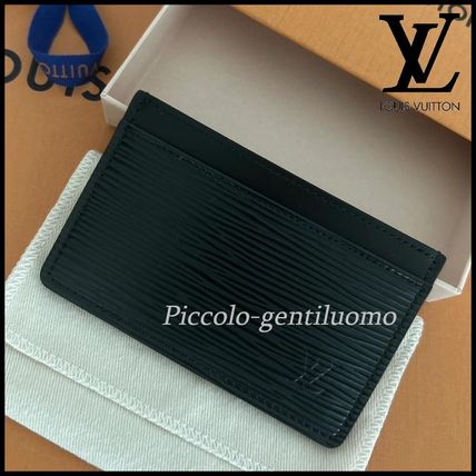 ブラック（黒）系 Louis Vuitton EPI(ルイヴィトン エピ) カードケース