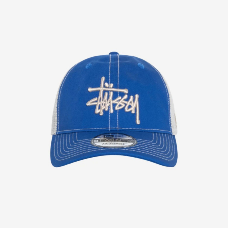 STUSSY x NEW ERA] 9TWENTY BASIC TRUCKER 男女兼用 (STUSSY/キャップ